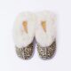 Leopard Print Sheepskin Slippers (Full Boot Slipper) | Local is Lekker ZA | African Gifts