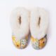 Spring Flower Sheepskin Slippers (Full Boot Slipper) | Local is Lekker ZA | African Gifts