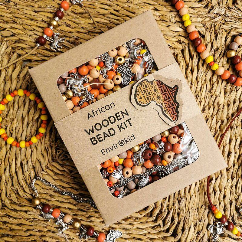 Envirokid African Wooden Bead Kit