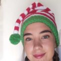 Christmas Elf Hat Knitted Baby Toddler Child Women Men red green white fun Local is lekker za south africa midrand