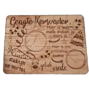 Afrikaans Santa Tray