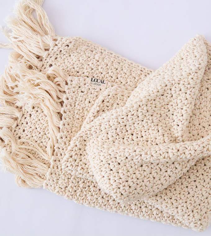 Crochet Cotton blanket