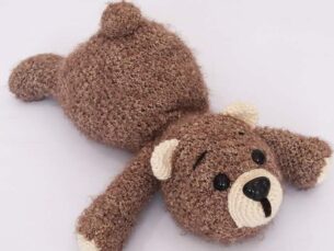 Cuddly Mohair Teddy Bear