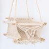 macrame baby swing