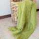 Green Mohair Travel Blanket - Mohair Africa