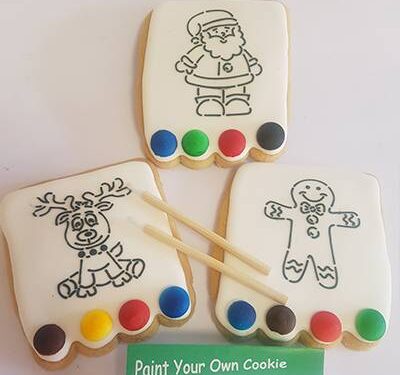 Paint Christmas Biscuits