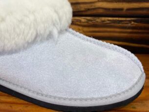 Merino Wool Light grey Sheepskin Slippers grey Local is Lekker ZA