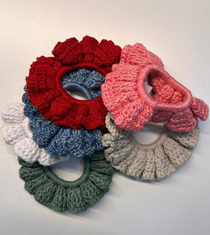 hair accessories crochet scrunchie Local lekker South africa 14 1 | Local is Lekker ZA | African Gifts