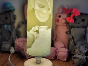 Personalised Side Lamp