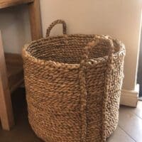 Handwoven Laundry Basket