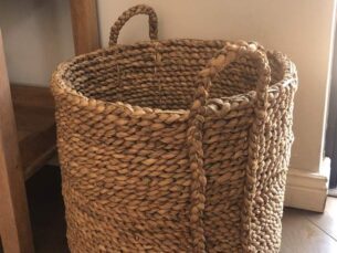 Handwoven Laundry Basket