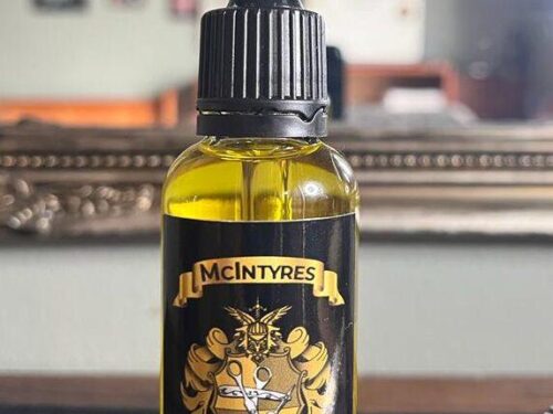 McIntyres Natural grooming beard oil