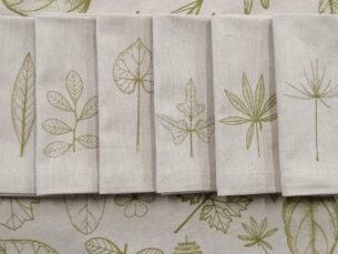 Green napkin set