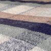 Hazy sky Plaid handwoven Mohair blanket Local is Lekker ZA