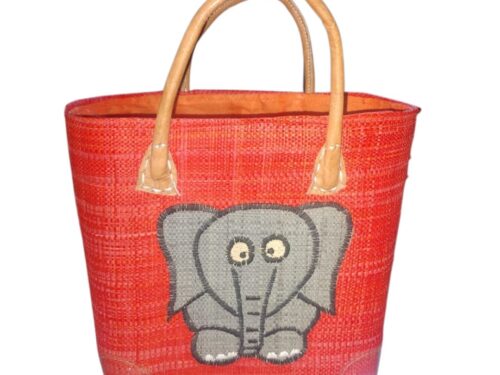 Orange Elephant Adventure Basket