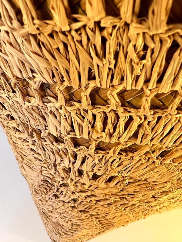 Medallion A Raffia Woven Basket | Local is Lekker ZA | African Gifts