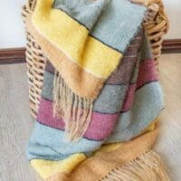 Kid Mohair and silk shawl