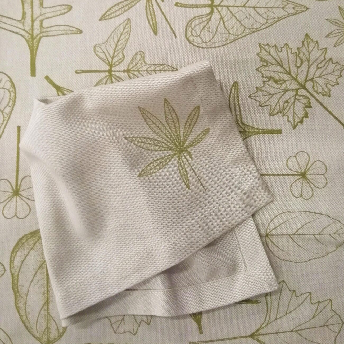 Leaf Green Napkin Set | Africa's Favorite Shop | Local Is Lekker ZA ...