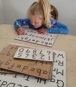 Montessori Alphabet Tracing Boards