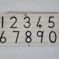 Montessori Number Tracing Boards