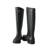 Silver Lining Classic Black Gumboot