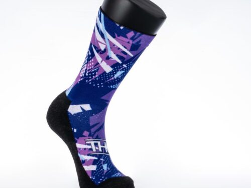 Purple Active Wear socks- Mohair Blended Sport Socks!