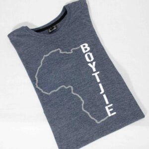 Navy African Shirt- The Brynn Tee (Africa)- made by The Boytjie Brand