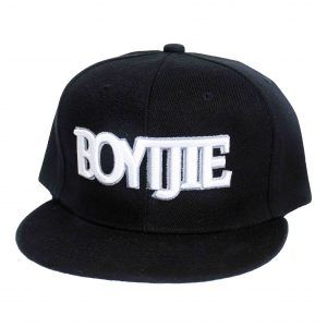 Black Boytjie Flat Peak – cap- The Boytjie Brand