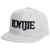 Grey Melange Boytjie Flat Peak - The Boytjie Brand