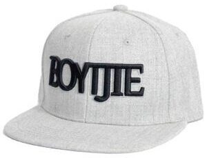 Grey Melange Boytjie Flat Peak - The Boytjie Brand