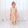 Fun Fact Kids Dotty Summer Dress Front