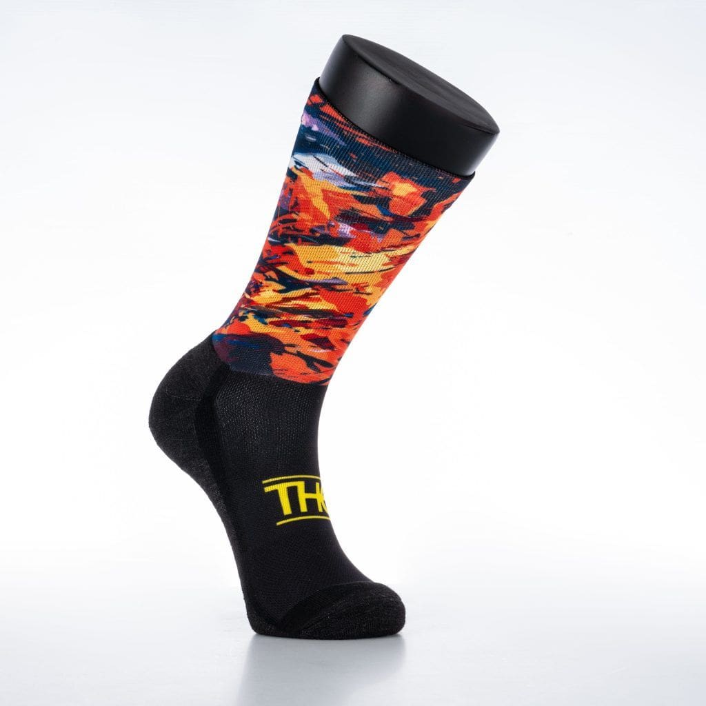 Fire Blaze Mohair Blended Sport Socks - Local is Lekker ZA | African Gifts Fire Blaze Mohair Blended Sport Socks Active Wear