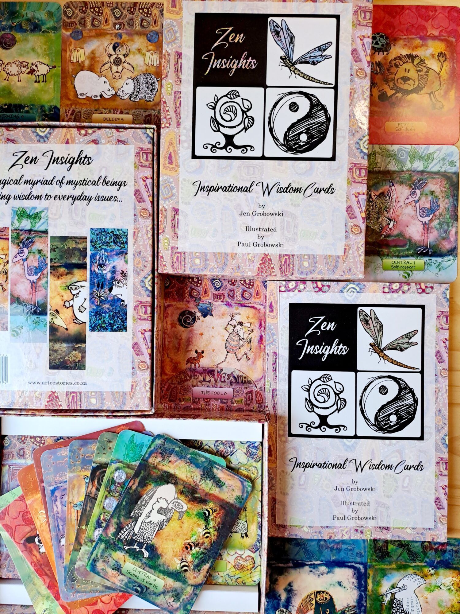58 Inspirational Wisdom Cards- Zen Insights