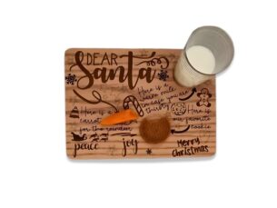 Personalised Santa Treat Tray