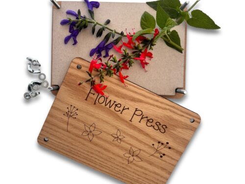 My flower press