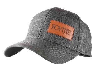 Boytjie Curved Peak Cap – Charcoal