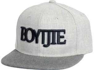 Boytjie Flat Peak – Two tone Grey and charcoal- The Boytjie Brand