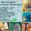 58 Inspirational Wisdom Cards- Zen Insights