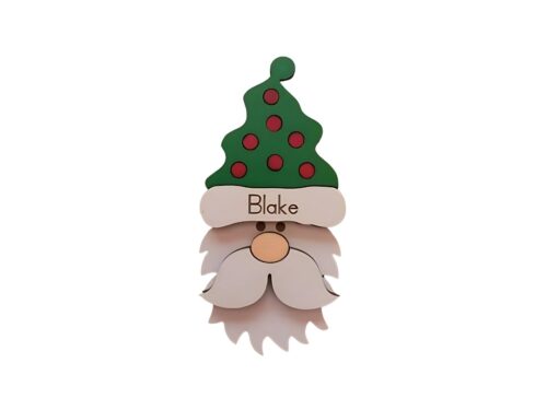 Personalised Santa Name Placeholders 6-set