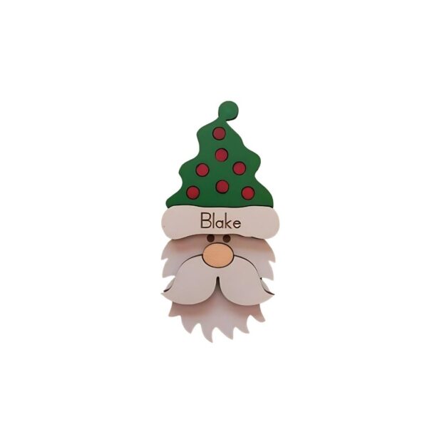 Personalised Santa Name Placeholders 6-set