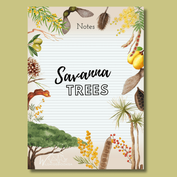 Savanna Trees Notepad Made in South Africa