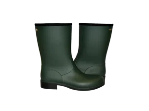 Silver Lining Knysna mid-calf green gumboot Local is Lekker ZA river