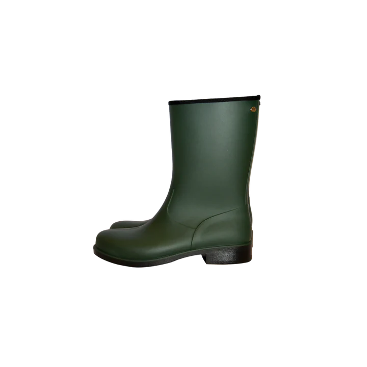 Silver Lining Knysna mid-calf green gumboot Local is Lekker ZA river