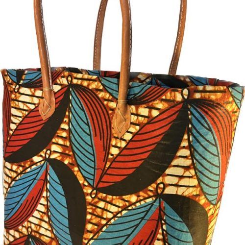 African Tribal Basket Bag