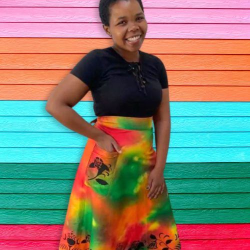Wrap around skirt by Zimbabwe Handmade