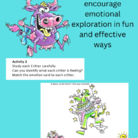 Emo-Critters Emotional Literacy Activity Pack by Erratic Tales