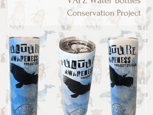 Vulture Awareness Project Zululand water bottle