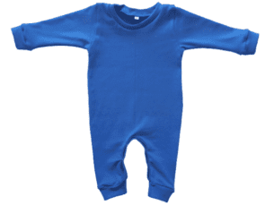 Royal Blue Long Sleeved Babygrow – 3-6 Months