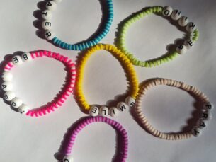 Affirmation Bracelets - Bush Beads by local young entrepreneurs