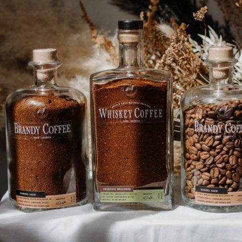 Whiskey infused coffee